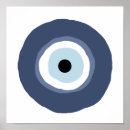 Search for evil eye posters Blue
