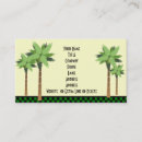 Search for palm tree business cards Summer