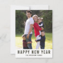 Search for simple new years cards Black