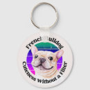Search for funny french bulldog keychains Pets