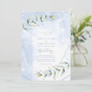 Search for dusty blue eucalyptus wedding invitations Spring summer fall