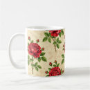 Search for vintage red rose mugs Flowers
