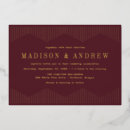 Recherche de décoratif mariage invitations Géométrique