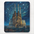 Recherche de gaudi tapis souris Barcelone