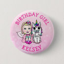 Recherche de licorne rose badges Fée