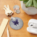 Search for purple butterfly keychains Elegant