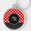 Search for red polka dot keychains Chic
