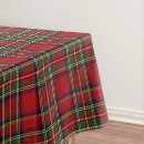 Search for red tartan tablecloths Stewart