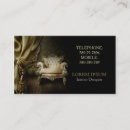 Search for antique furniture business cards Old