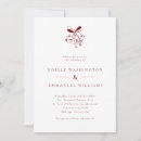 Search for red bell invitations Winter