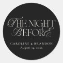 Search for night wedding stickers Classic