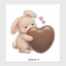 Search for chocolate bunny stickers Springtime