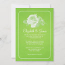 Search for lime green wedding invitations Elegant