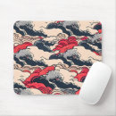Search for japanese wave mousepads Water