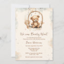 Search for we can bearly wait invitations Beige