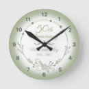 Search for 50th anniversary clocks Celebration
