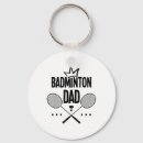 Search for badminton player keychains Sporty