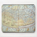 Recherche de monde carte tapis souris Atlas