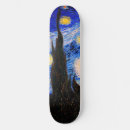 Search for starry night skateboards Impressionism