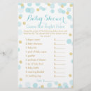 Search for shower blue flyers Boy baby shower
