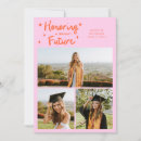 Search for pink graduation invitations announcements University