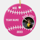 Search for girl softball player ornaments For her