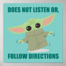 Search for star wars posters Grogu