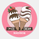Search for ice cream lover stickers Dessert