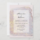 Search for purple and rose gold wedding invitations Glitter
