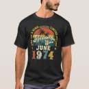 Search for born in 1974 mens tshirts Vintage