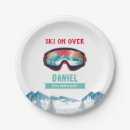 Search for ski paper plates Birthday