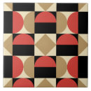 Recherche de noir rouge carreaux Années 1950