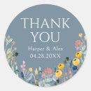Search for botanical stickers Blue and white