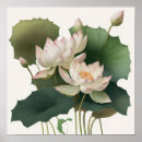 Recherche de lotus posters Florale