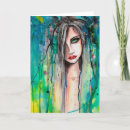 Search for fantasy faces cards Woman