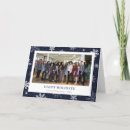 Search for blue snowflake business holiday cards Modern