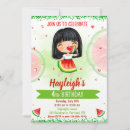 Recherche de de pastèque anniversaire invitations Petit bonbon