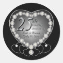 Search for twenty fifth anniversary wedding stickers Marriage