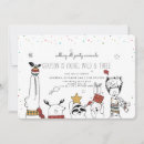 Search for animals christmas invitations Kids