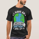Search for earth day birthday tshirts Cute