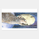 Recherche de lune loup autocollants Animal