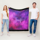 Search for deep space fleece blankets Nebula