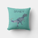 Recherche de silhouette de dinosaure coussins Aquarelle