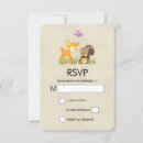Search for mushrooms rsvp cards Whimsical