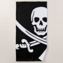 Search for pirate beach towels Bones
