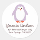 Search for purple penguin stickers Winter