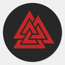 Recherche de valknut autocollants Les norses