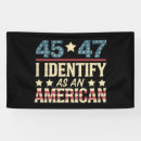 Search for american flag banners President
