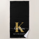 Search for gold beach towels Calligraphy
