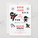 Search for karate birthday invitations Kick up some fun
